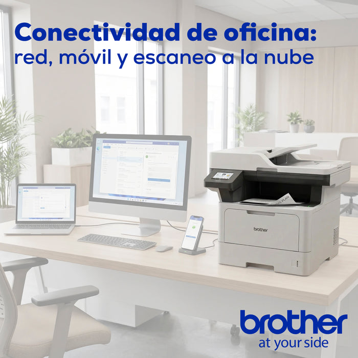 Multifuncional Brother DCP-L5660DN | 50 PPM | MONO