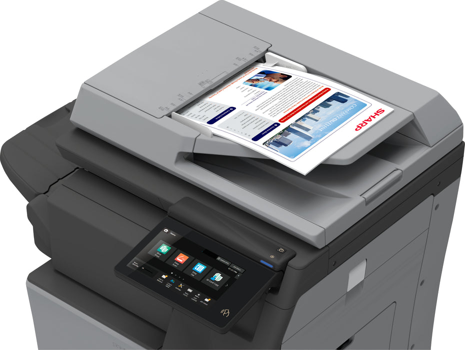 Multifuncional Sharp BP-B540WR 40 PPM Blanco y Negro | Bandeja y Gabinete adicional