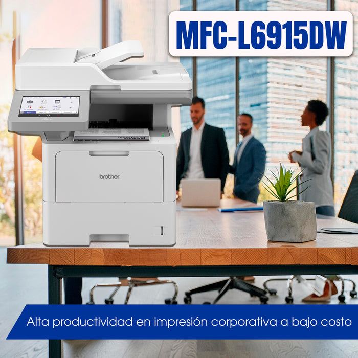 Multifuncional Brother MFC-L6915DW Carta / Oficio Mono WIFI | ENVÍO GRATIS
