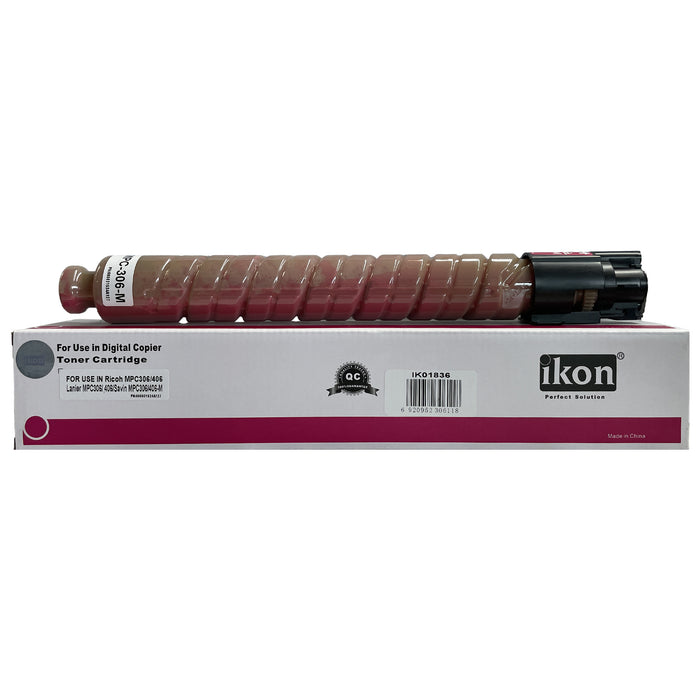 Tóner Cyan Compatible Para Ricoh/Lanier MP C306, C307, C406 - Rendimiento 6.000 Páginas, Ref. 842096