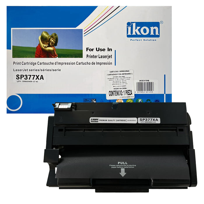 Cartucho de Toner IKON Compatible Ricoh SP377