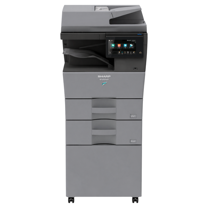 Multifuncional Sharp BP-B540WR 40 PPM Blanco y Negro | Bandeja y Gabinete adicional